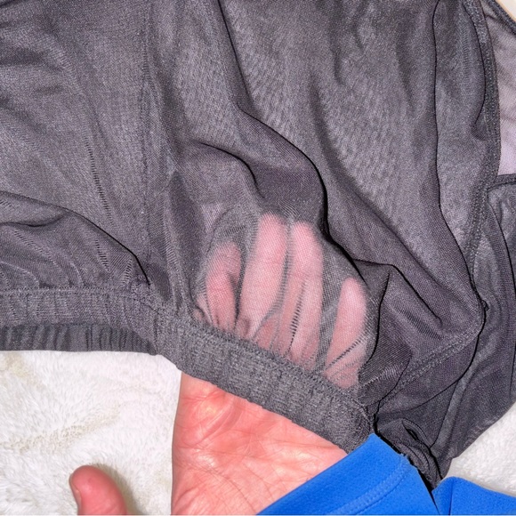 NWOT ELLA LUST Sheer Black Shorts 3XL - Picture 3 of 5